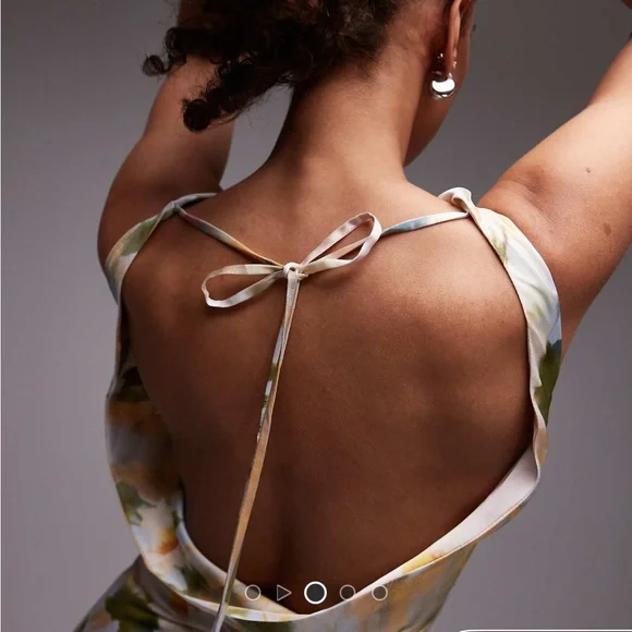 Emory Park Multicolor Floral Midi Dress - Picture 2 of 4